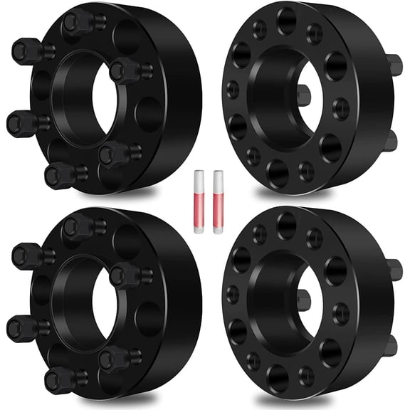 <b>ECCPP Replacement for 6 Lug Wheel Spacers hubcentric 4X 2 inch 6x135 87mm 2003-2014 for Ford Expedition/F-150 for Lincoln Navigator 2006-2014 for Lincoln Mark LT for with 14x2 Studs</b>