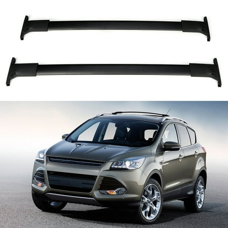 ECCPP Roof Rack Cross Bars Compatible for Ford Escape 2013-2019 Cargo Racks Rooftop Luggage Canoe Kayak Carrier Rack Car Roof Cargo Carrier - Max Load 150LBS Kayak Rack Accessories
