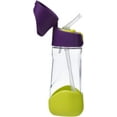 thumbnail image 1 of b.box 15 oz Tritan Drink Bottle: Kids Water Bottle w/ Straw & Lid for School, Travel, Daycare. Spill & Leak Proof. Easy Grip Triangle Shape. BPA Free, Dishwasher Safe., 1 of 3