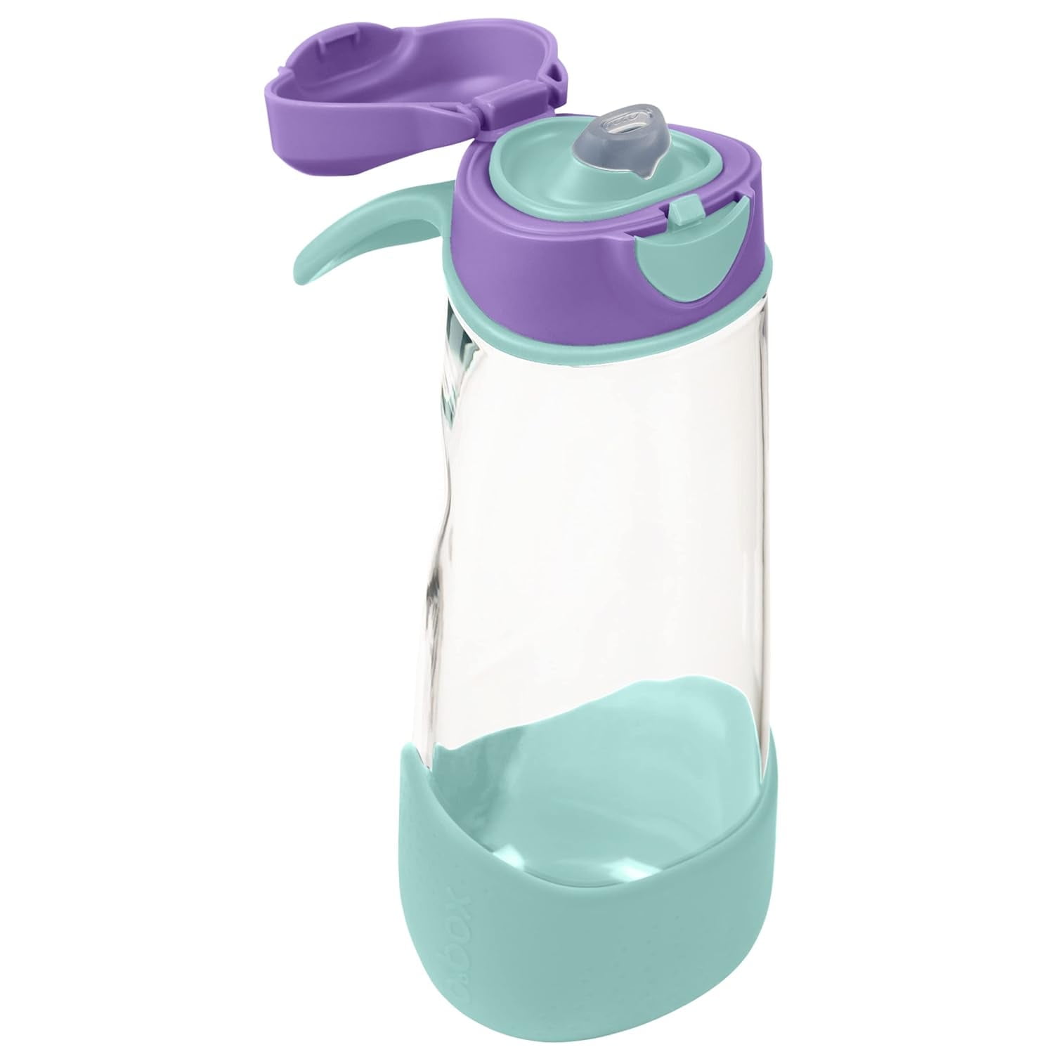 b.box 20 oz Sport Spout Kids Water Bottle for School, Sports, Travel, Daycare. Leakproof, Spill Proof, Dishwasher Safe. Easy Grip Triangle Shape, Durable Tritan Material. BPA Free