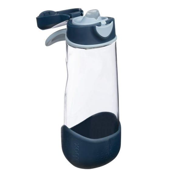 b.box 20 oz Sport Spout Kids Water Bottle for School, Sports, Travel, Daycare. Leakproof, Spill Proof, Dishwasher Safe. Easy Grip Triangle Shape, Durable Tritan Material. BPA Free.