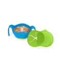 thumbnail image 1 of b.box 3 in 1 Toddler Bowl | Includes Straw, Lid & No Spill Snack Insert | Dishwasher & Microwave Safe | BPA Free | Ages 6 mo+ (Ocean Breeze, 8.5 oz), 1 of 6