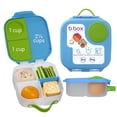 thumbnail image 1 of b.box Mini Lunch Box, 3-Compartment Bento Box for Kids, Leakproof - Ocean Breeze, 1 of 9
