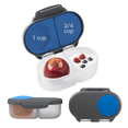 thumbnail image 1 of b.box Mini Lunch Box, 4.25 Cup Leak Proof Bento Box for Kids Ages 3+, 3 Compartment Snack Containers, School Lunch Container, Dishwasher Safe, BPA-Free - Blue Slate, 1 of 7