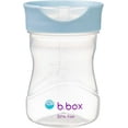 thumbnail image 1 of b.box Toddler Training Cup: Free Flow Opening, Great Transition from Sippy to Big Kid Cup. BPA Free, Dishwasher safe. Ages 12+ months (Lullaby Blue, 8oz), 1 of 6