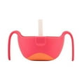 b.box XL Bowl with Lid and Straw 12 Months + Color Strawberry