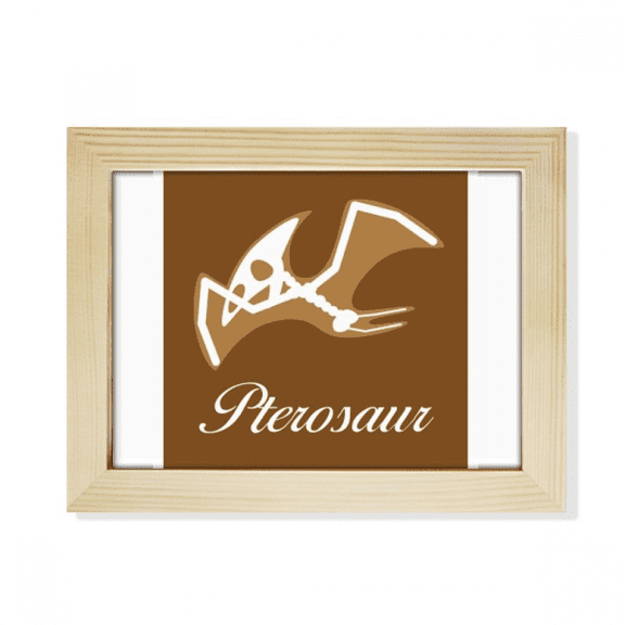 b pterosaur b art deco fashion desktop photo frame picture art decoration painting 6x8 inch