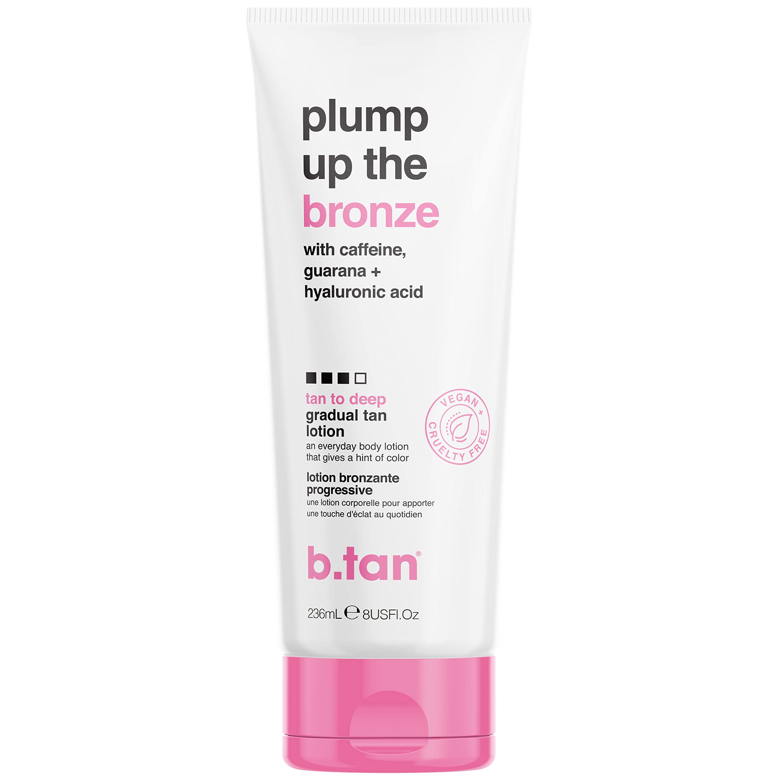 b.tan Dark Gradual Self Tanning HYZ01 Lotion Plump Up the Bronze