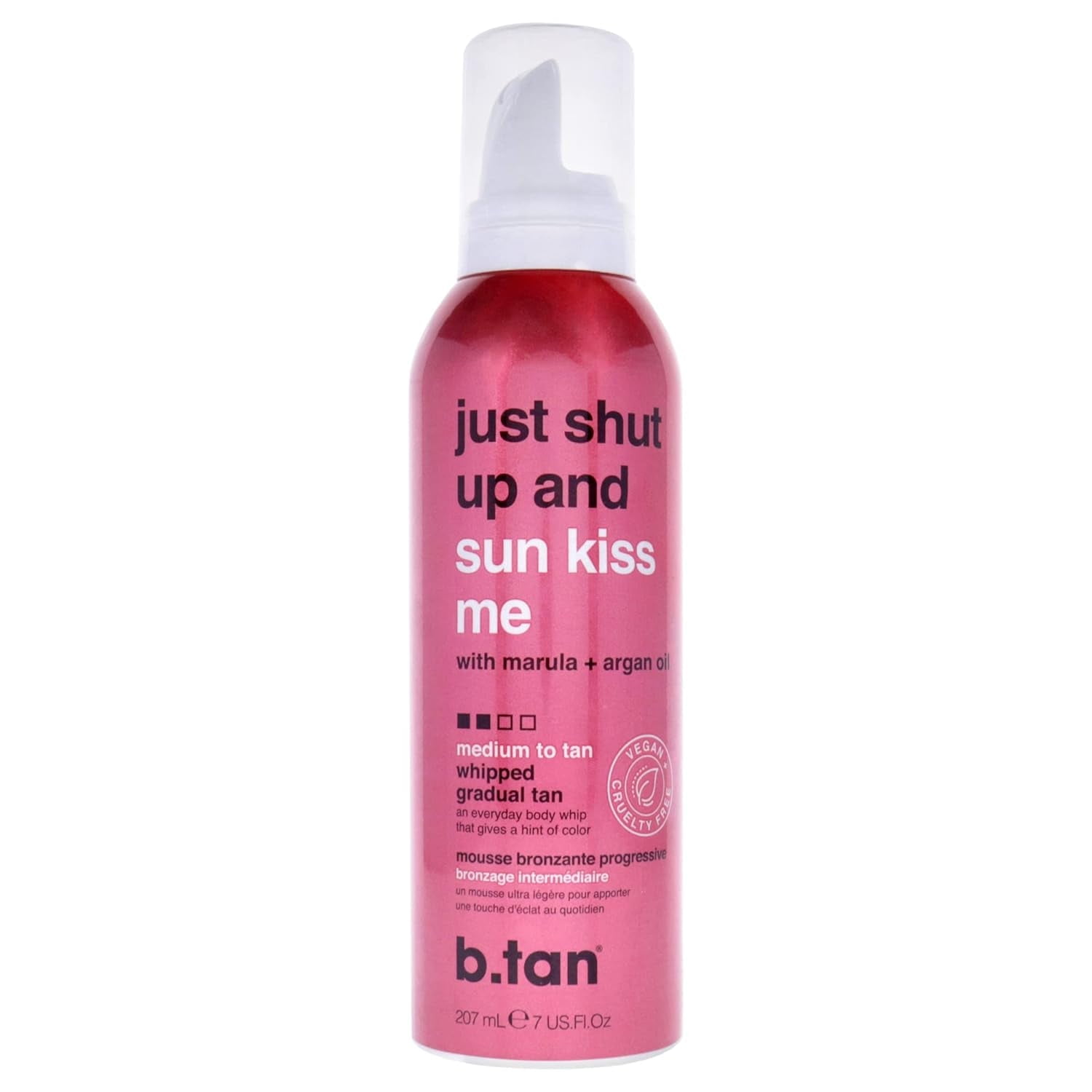 just shut up and sun kiss me gradual tan whip (8oz) just shut up and sun kiss me gradual tan whip (8oz)