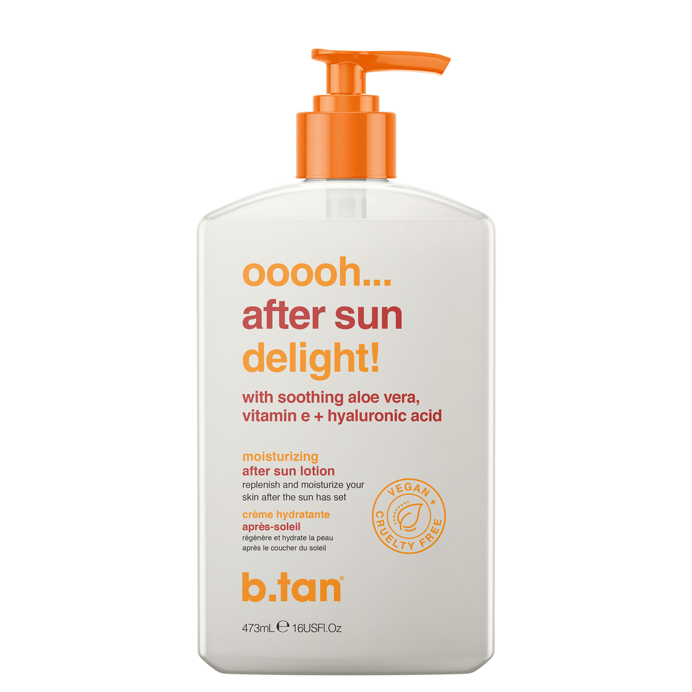 b.tan ooooh aftersun delight - aftersun lotion, 16 fl oz - image 1 of 5