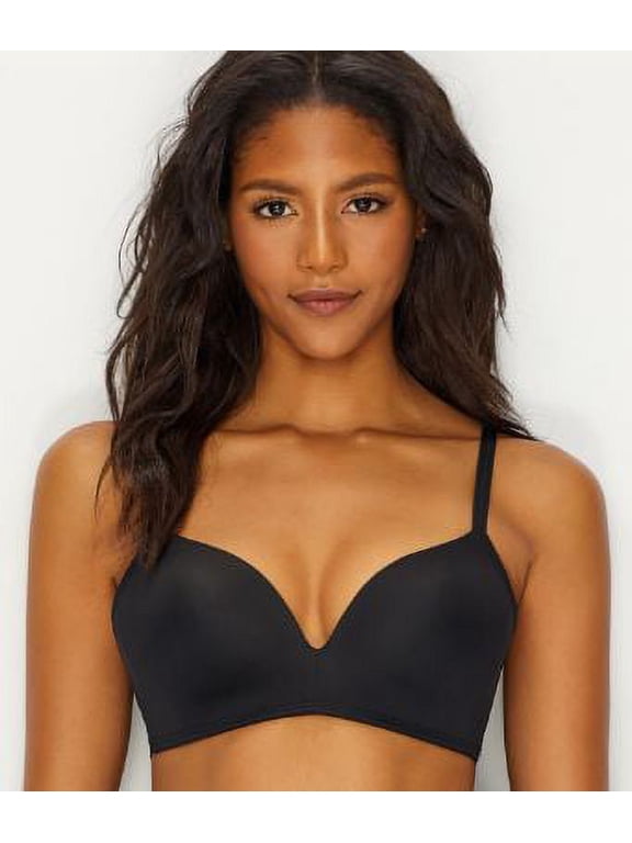 By Wacoal Womens Tied In Dots Wireless Geometric-lace Plunge Bra Size 36D