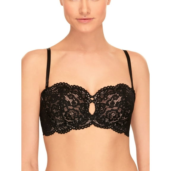 b.tempt'd by Wacoal Ciao Bella Strapless Bra, Night, 34B