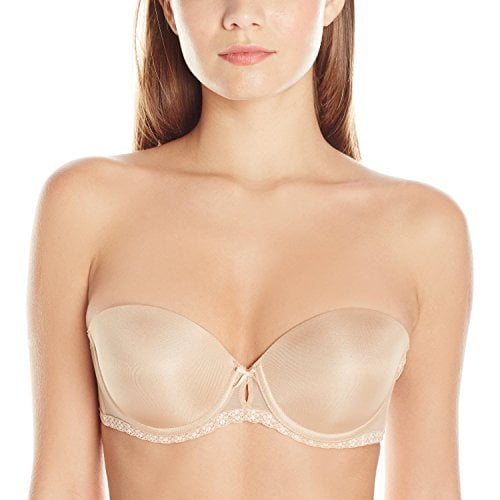 b.tempt'd by Wacoal Women's Faithfully Yours Strapless Bra, Au Natural, 32DD
