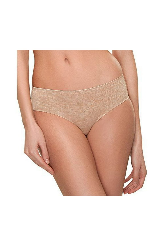 by Wacoal Women's B.Splendid Bikini Panty, Au Natural/Heather, Medium