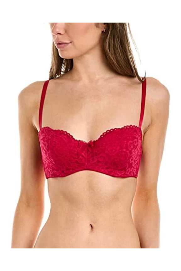 by Wacoal Women's Ciao Bella Balconette Bra, Persian Red, 34B