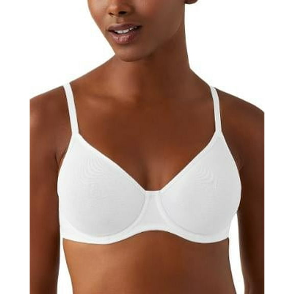 b.tempt'd by Wacoal Women's Cotton to a Tee Underwire Bra, White, 34DD