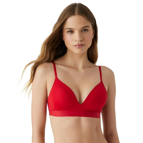 b.tempt'd by Wacoal Women's Opening Act Wirefree T-Shirt Bra, Haute Red, 40D