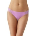 thumbnail image 1 of b.tempt'd by Wacoal Women's b.Bare Thong Panty, Smoky Grape, X-Large, 1 of 1