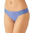 thumbnail image 1 of b.tempt�d by Wacoal Women�s b.bare Thong Panty, Amparo Blue, L, 1 of 1