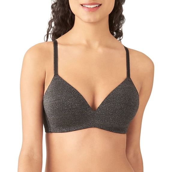 b.tempt'd by Wacoal Womens Future Foundation Metallic Wirefree Bra,Night Lurex,32 D