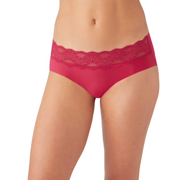 b.tempt'd by Wacoal Womens b.bare Hipster Panty, Persian Red, Small