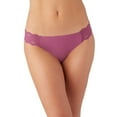 thumbnail image 1 of b.tempt'd by Wacoal Womens b.bare Thong Panty, Raspberry, Large, 1 of 1