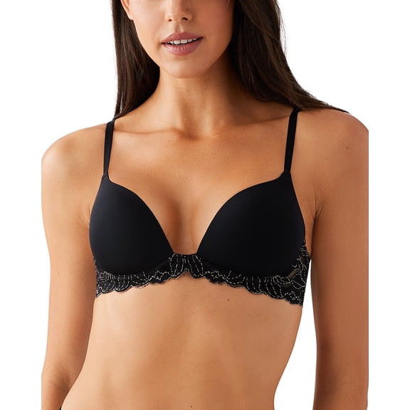 b.tempt'd by Wacoal womens Feeling Famous Wire Free Push Up Bra, 34 D