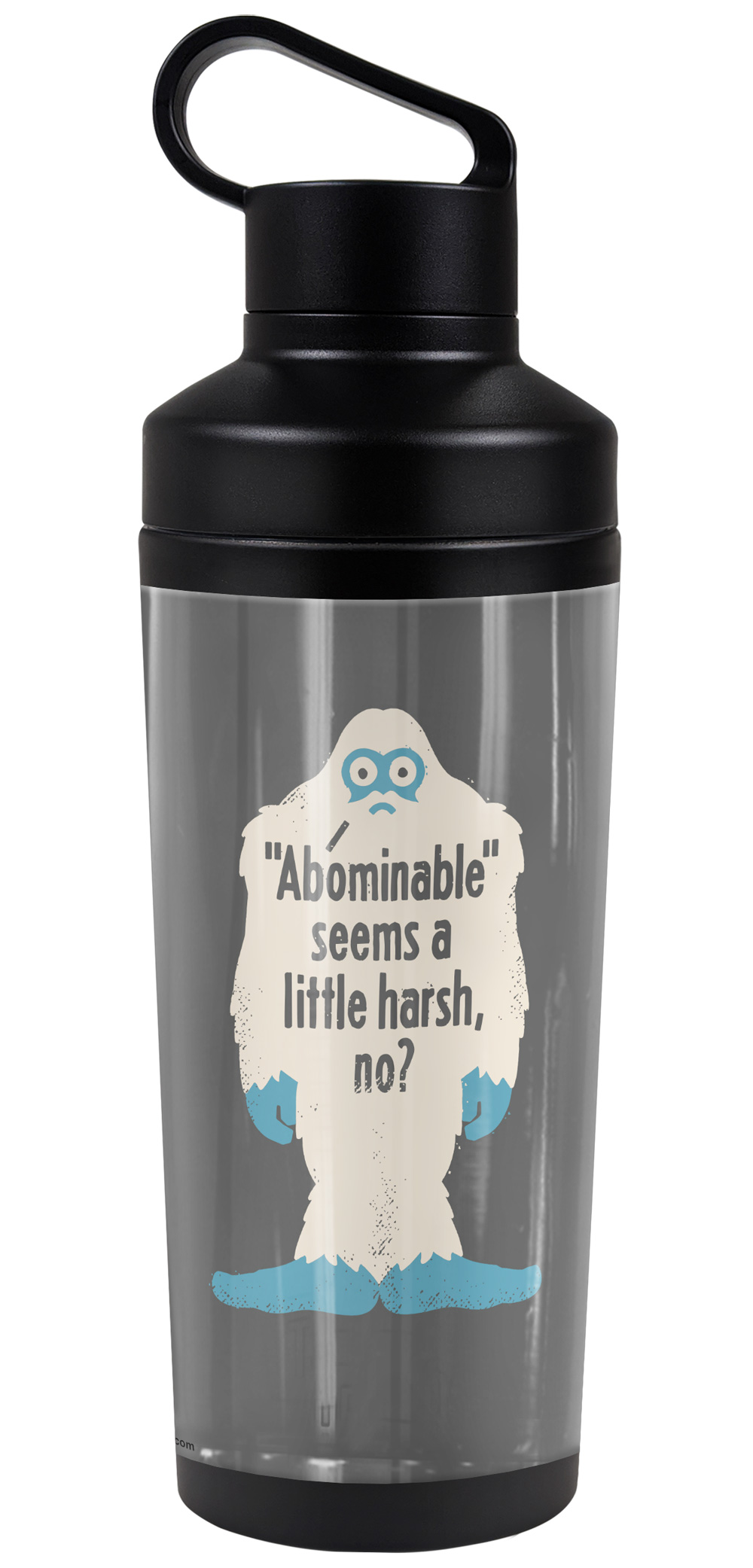 bCreative - David Olenick Official Not Cool 18 oz Insulated Water Bottle, Leak Resistant, Vacuum Insulated Stainless Steel with 2-in-1 Loop Cap
