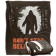 thumbnail image 1 of bCreative - Ephemera Blanket, 50'x60' Bigfoot Don't Stop Believing Silky Touch Super Soft Throw Blanket, 1 of 6