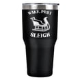 thumbnail image 1 of bCreative - LCT Creative Official Wake Pray Sleigh 30 oz Travel Tumbler, Stainless Steel, Vacuum Insulated with Leak Resistant Slide-Lock Lid, 1 of 7