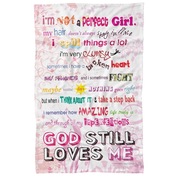 bCreative - Slingshot Publishing Blanket, 36'x58' Not Perfect Fleece Blanket