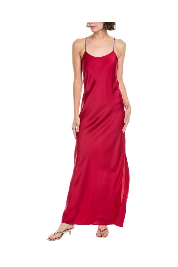 womens Calix Maxi Dress, 2/M, Pink