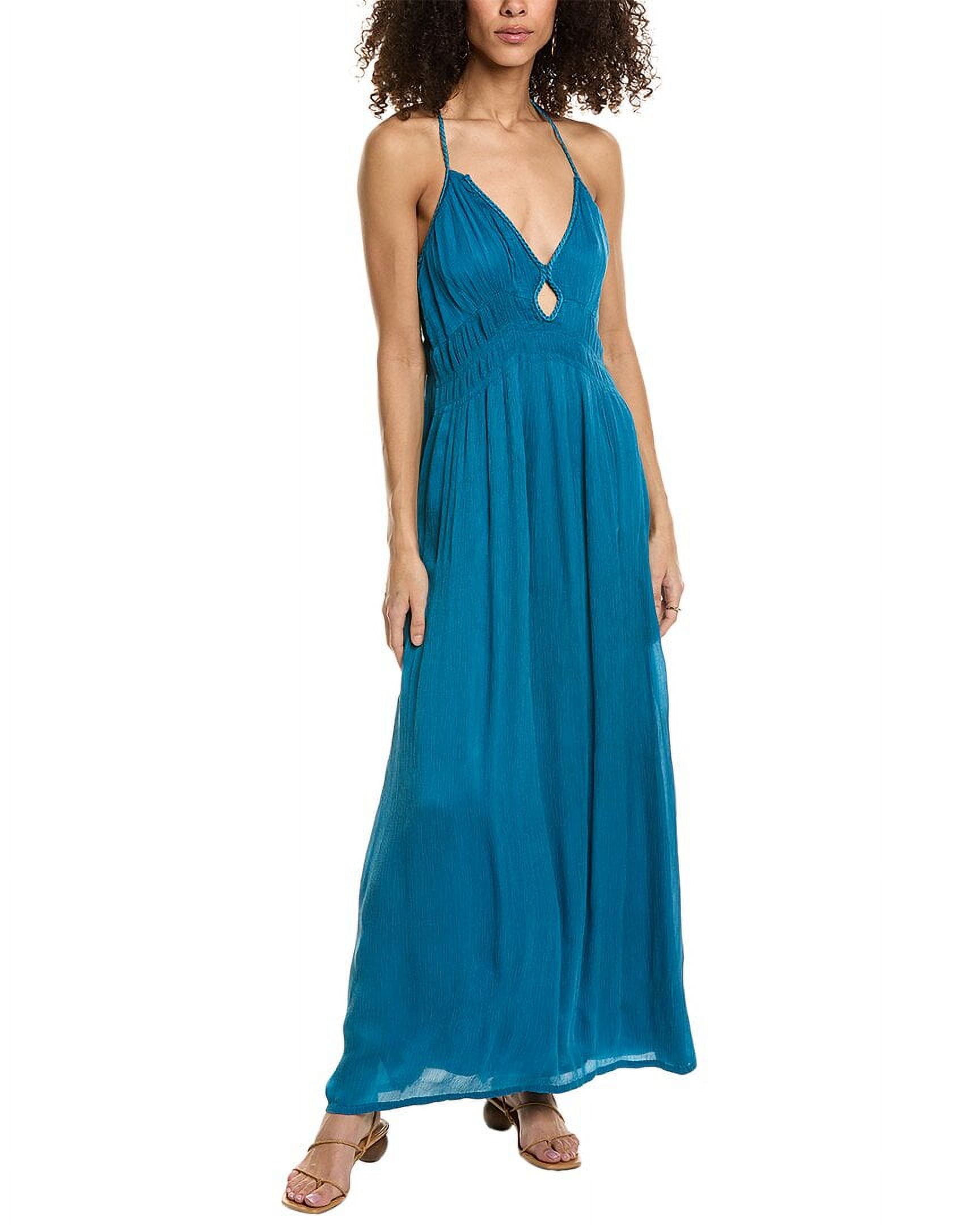 green emerald velvet dress ba&sh FANNY Dress – MAAC London