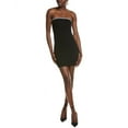 thumbnail image 1 of ba&sh womens  Diana Mini Dress, 3/L, Black, 1 of 3