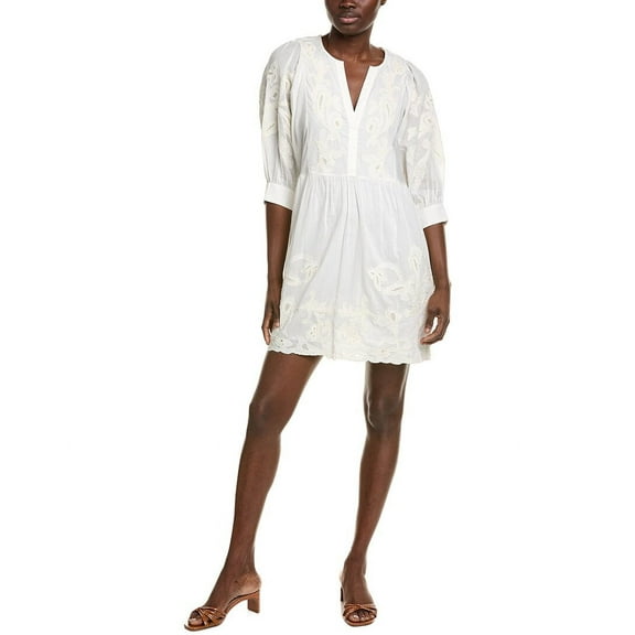 ba&sh womens  Gyara Mini Dress, 2, Beige