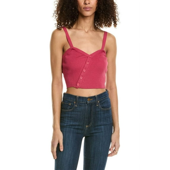 ba&sh womens Knit Top, 1/S, Pink