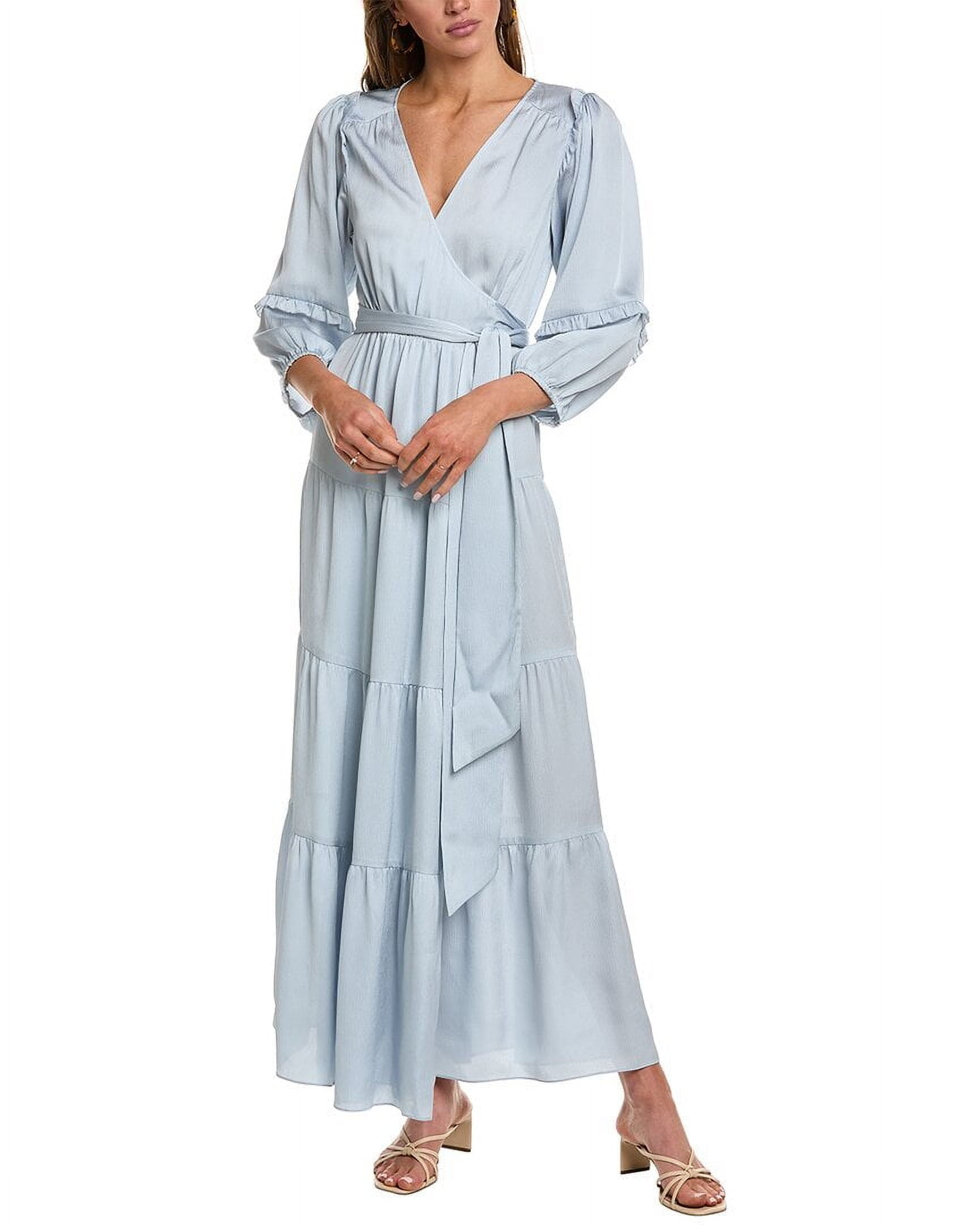 ba&sh womens Maxi Dress, 3/L, Blue - Walmart Business Supplies