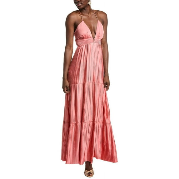 ba&sh womens Maxi Dress, 3/L, Pink