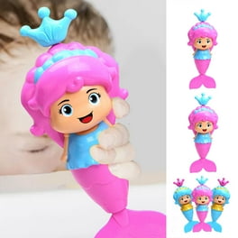 Bubble Guppies Deluxe Bath Toy Set Includes Molly Gil Deema Mr.Gupper and Bubble Puppy Water Toys Kids Toys for Ages 3 Up Gifts and Presents Walmart