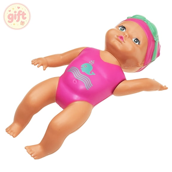 Realistic Baby Doll, Electric Water Playing Reborn Baby Dolls, Waterproof Summer Swim Kids Beach Pool Bath Interactive Toddler Toys, Ideal 1 Year Old Girl & Boy Gifts for Summer Holiday Entertainment