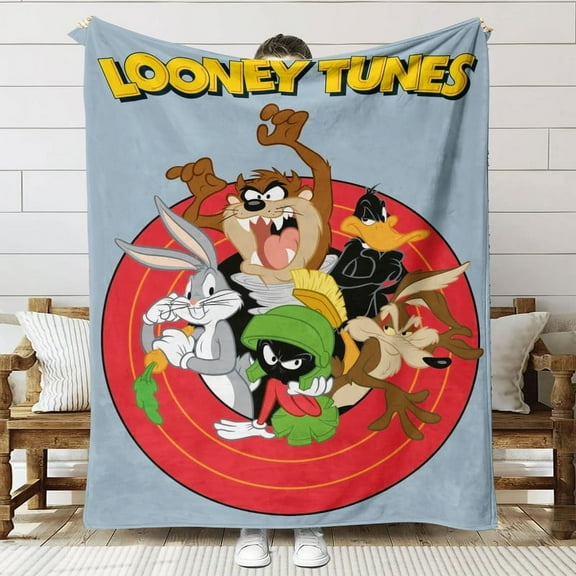baby looney tunes Throw Blanket Gifts for Fans Lover Girls Boys Women Present Hoodie Him Bed 60"x80"