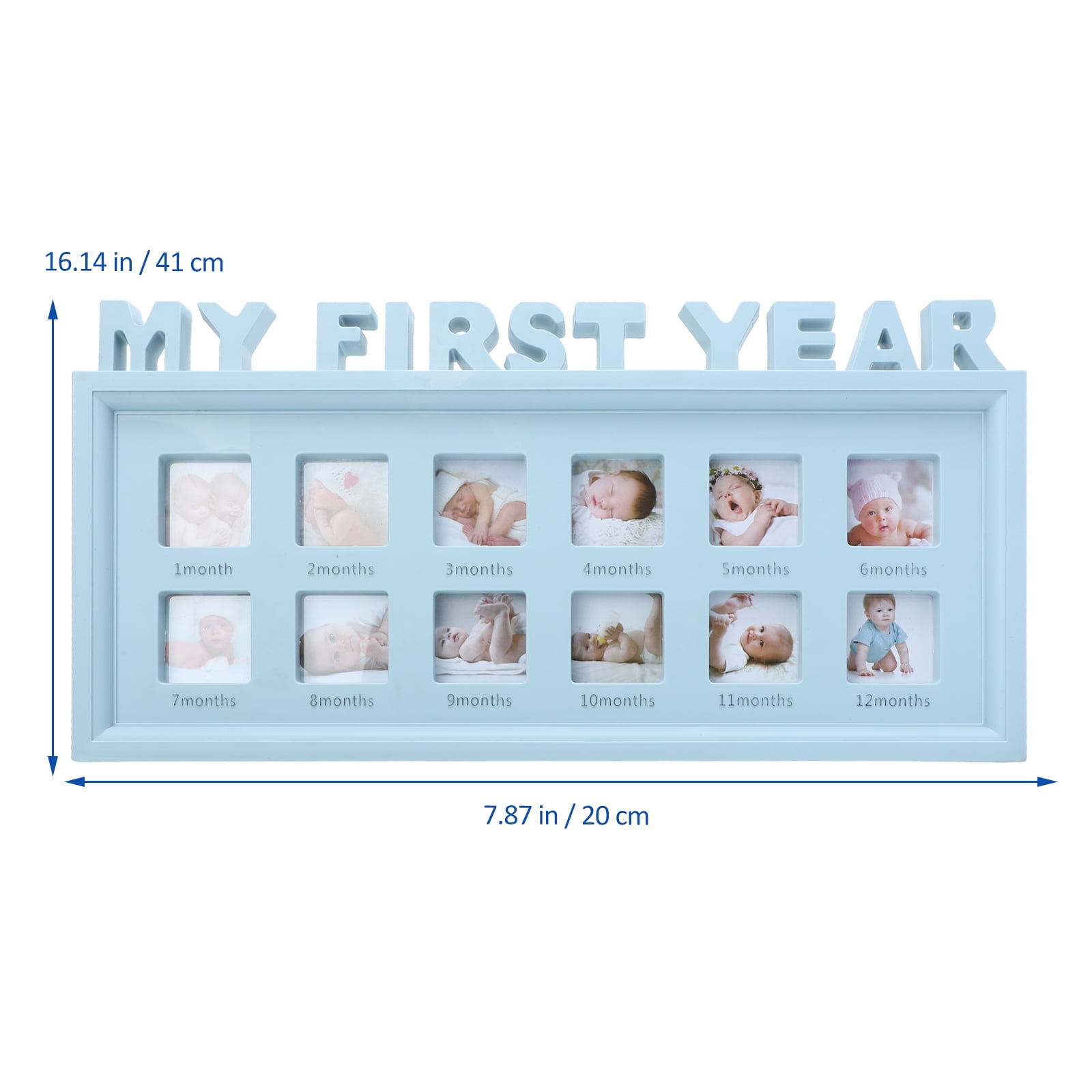 baby picture frame Baby First Year Picture Frame 12 Month Milestone