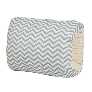 Boppy Nursing Pillow Cover Premium, Gray Elephants Plaid