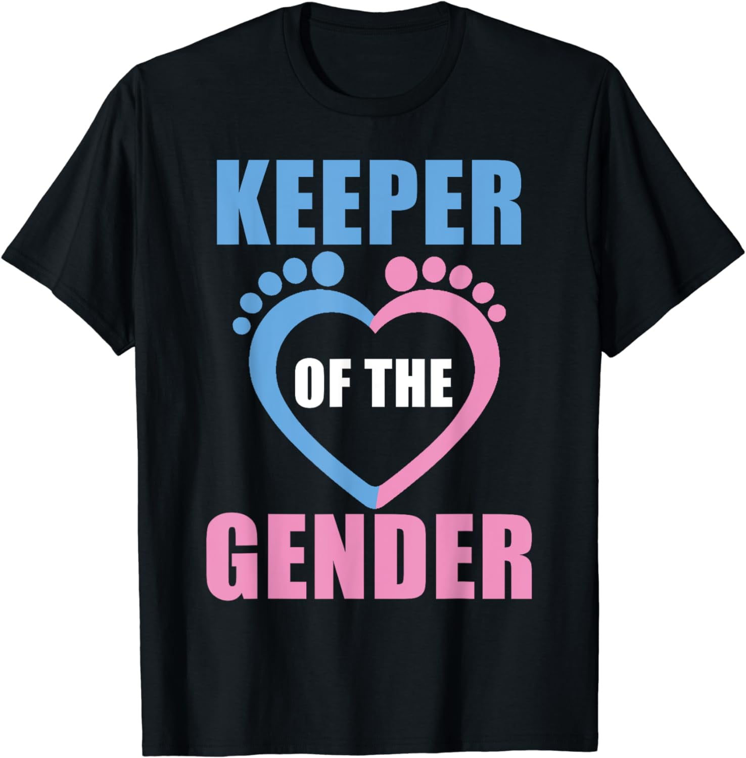 baby reveal party gender reveal keeper of the gender T-Shirt - Walmart.com