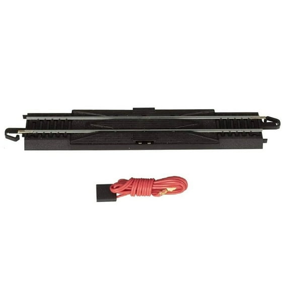 bachmann trains snap-fit e-z track 9 straight terminal rerailer with wire