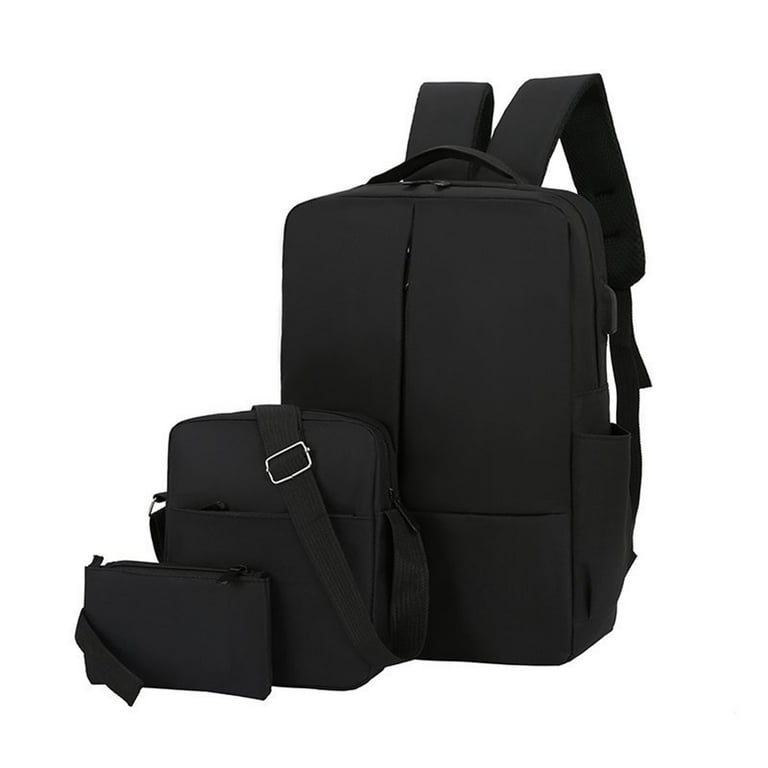 backpacks for boys small backpack men aesthetic backpackBackpack Three Piece Color Computer Business Bag Shoulder Men s Casual Matching Bag Walmart