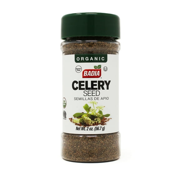 Pack of 8, Badia Organic Celery Seed, 2 oz