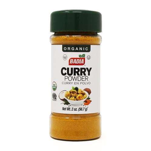badia organic standard size curry powder 2 Oz.Pack Of 8