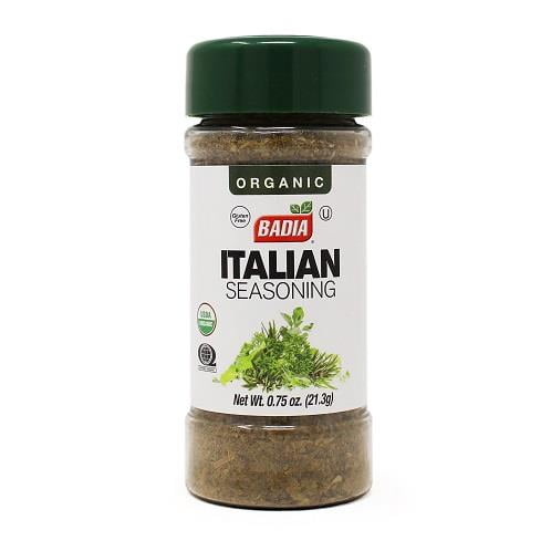 badia organic standard size italian seasoning 0.75 Oz.Pack Of 8