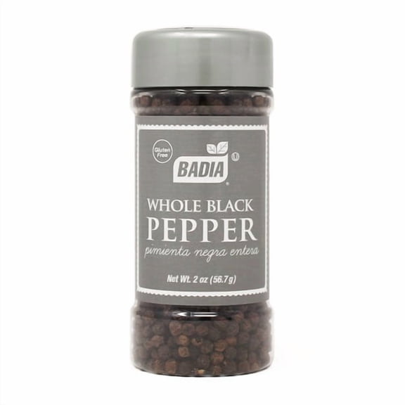 badia standard size pepper whole black 2 Oz.Pack Of 8